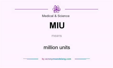 what does miu mean informally